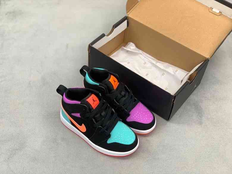 Kids Air Jordans 1 Shoes-60