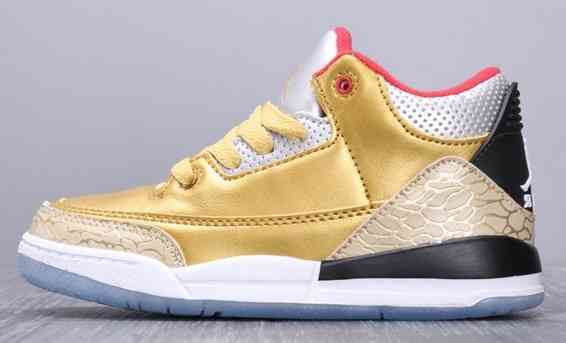 Kids Air Jordans 3 Shoes-11