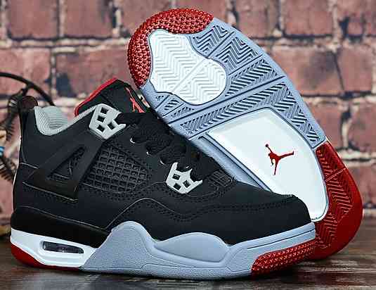 Kids Air Jordans 4 Shoes-1