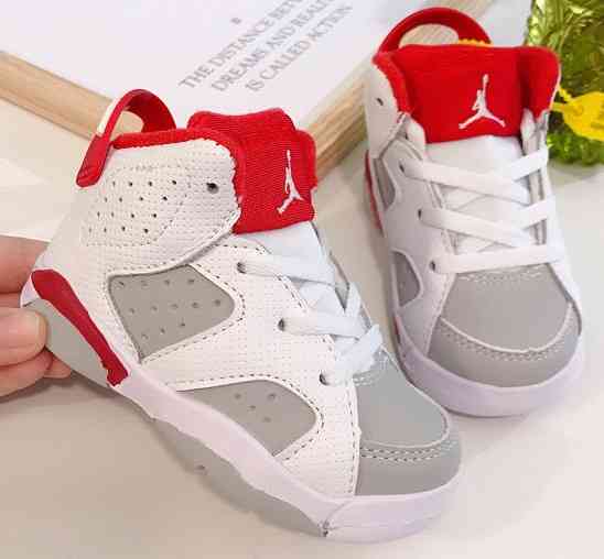 Kids Nike Air Jordans 6 Shoes-4