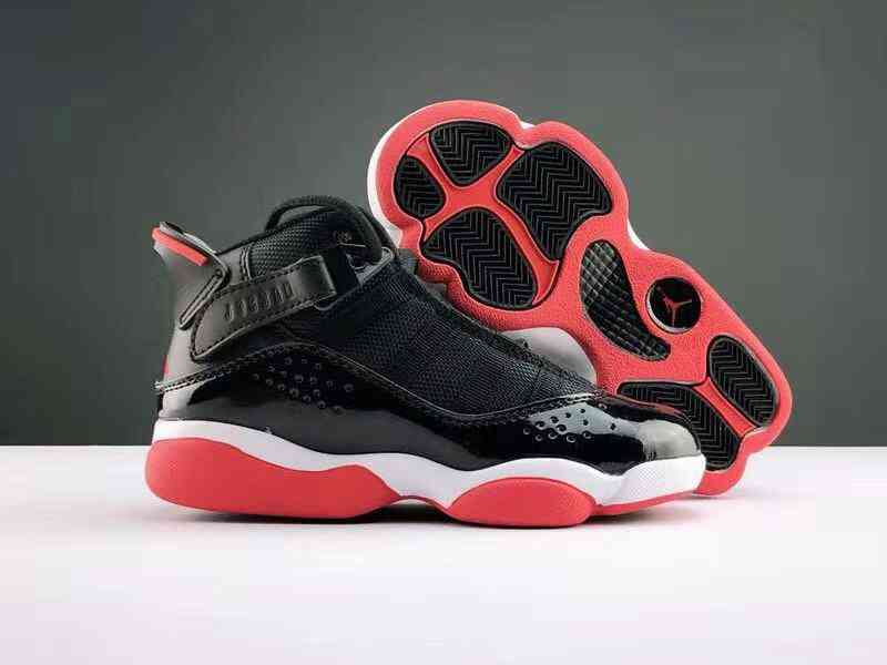 Kids Nike Air Jordans 6 Rings Shoes-7