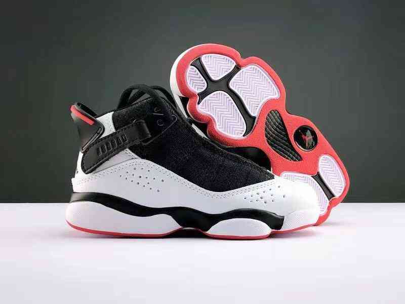 Kids Nike Air Jordans 6 Rings Shoes-8