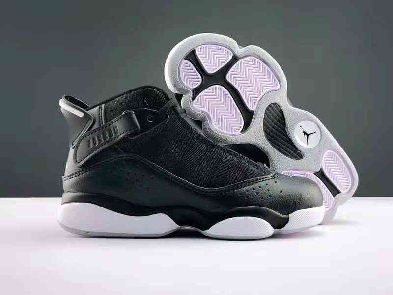 Kids Nike Air Jordans 6 Rings Shoes-2