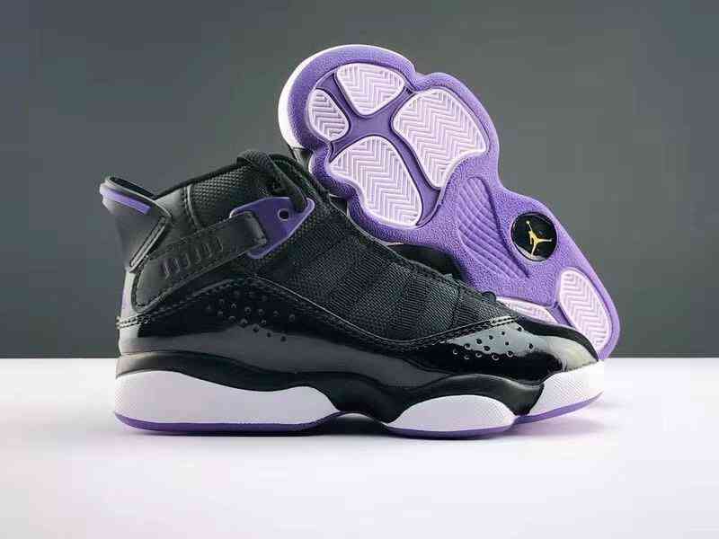Kids Nike Air Jordans 6 Rings Shoes-9