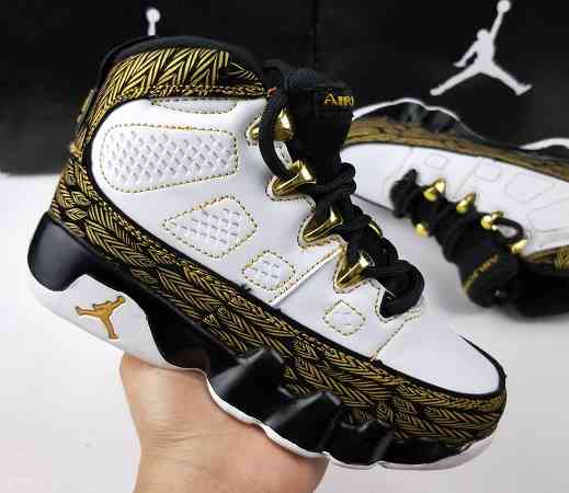 Kids Nike Air Jordans 9 Shoes-7