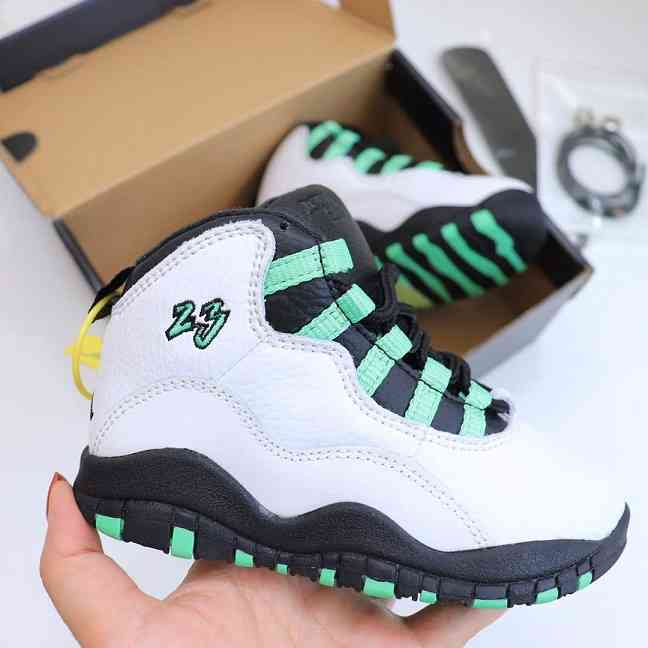 Kids Nike Air Jordans 10 Shoes-6